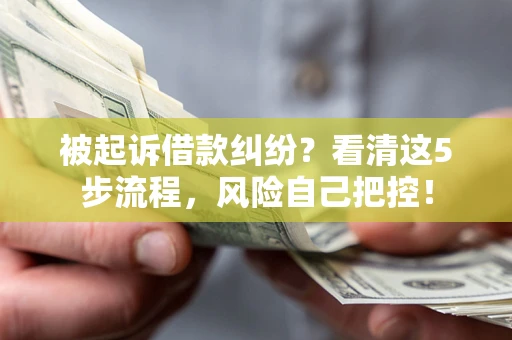 济南被起诉借款纠纷？看清这5步流程，风险自己把控！