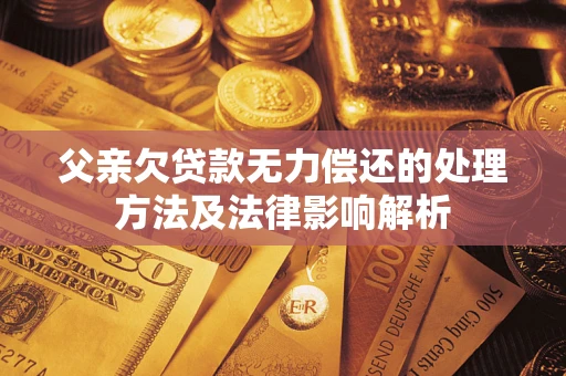 济南父亲欠贷款无力偿还的处理方法及法律影响解析