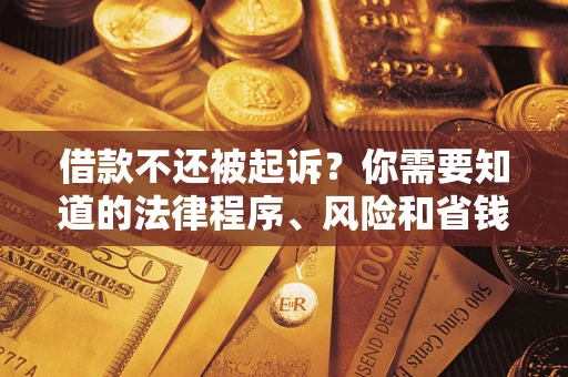 济南借款不还被起诉？你需要知道的法律程序、风险和省钱技巧